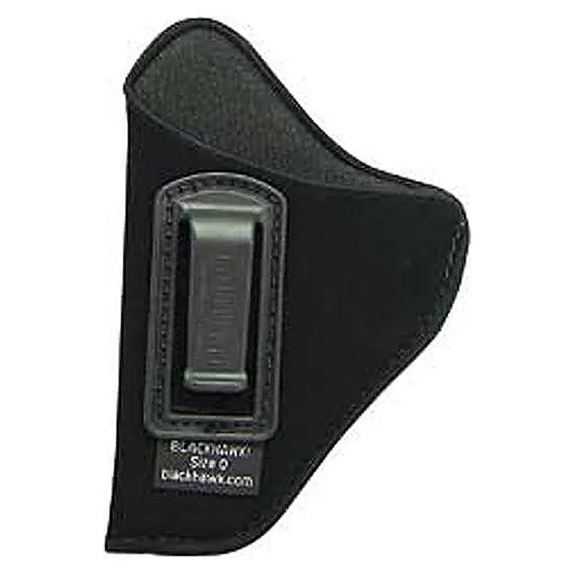 Blackhawk 73IP07BK-L ISP Holster With Clip 3.25"-3.75" Med/Large Autos LH