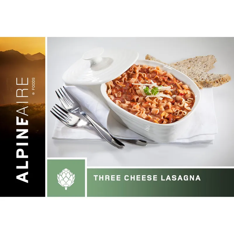 Alpineaire Foods Three Cheese Lasagna