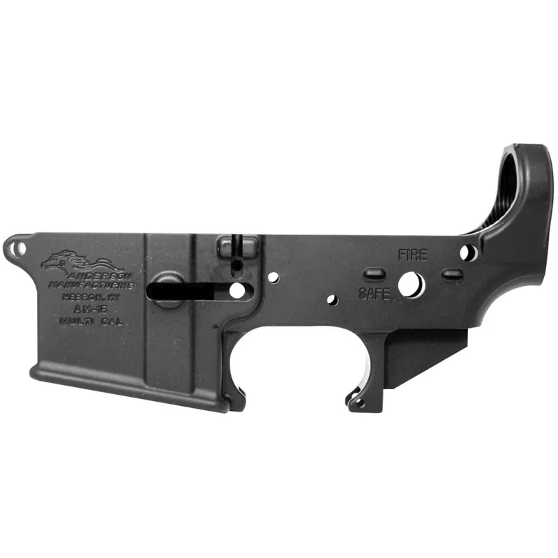Anderson AM-15 AR-15 Stripped Lower Receiver Aluminum Black