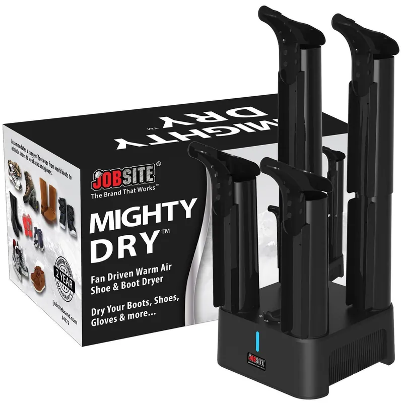 JobSite Mighty Dry Boot Dryer With Timer and Fan