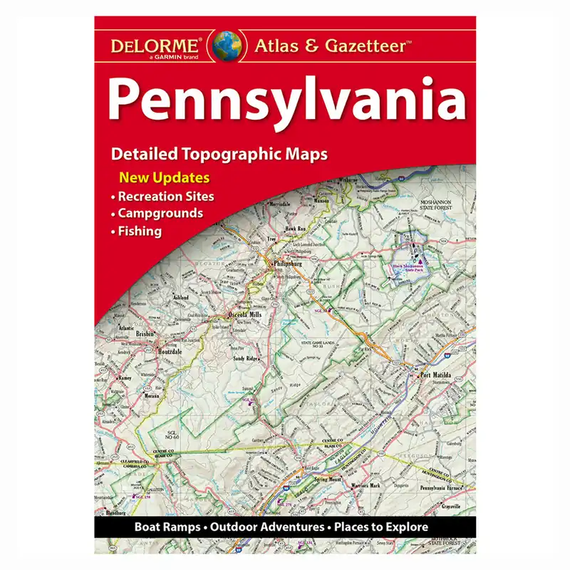 Delorme Atlas and Gazetteer Pennsylvania