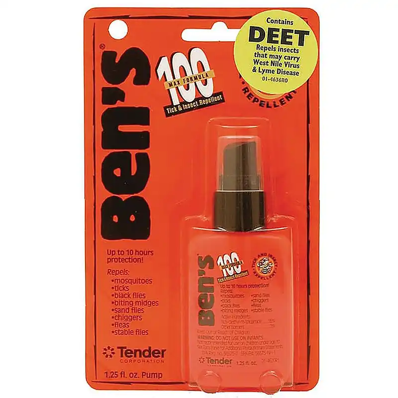 Ben‘s 100 95% Deet Insect Repellent Spray 1.25 oz
