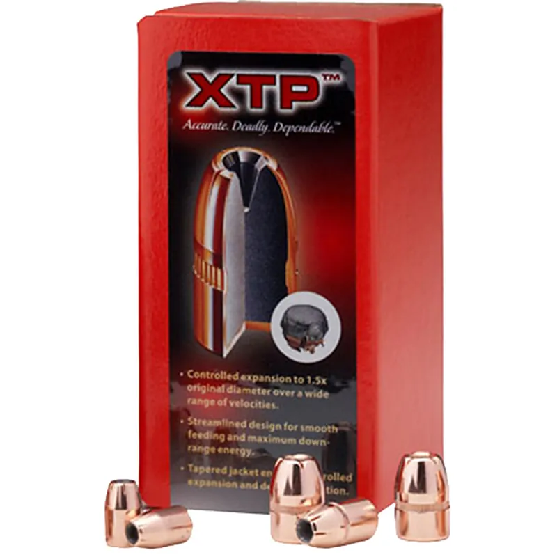 Hornady XTP Jacketed Pistol Bullets .312 Diameter 60 Grain Hollow Point, 32010