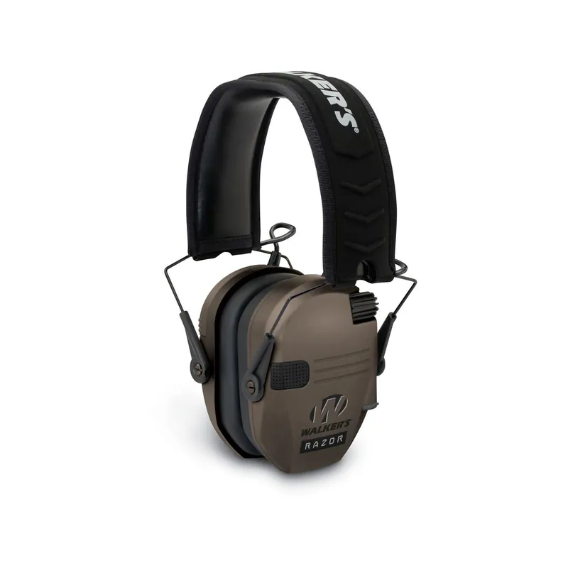 Walker‘s Razor Slim LP Electronic Earmuffs (NRR 23dB) Flat Dark Earth