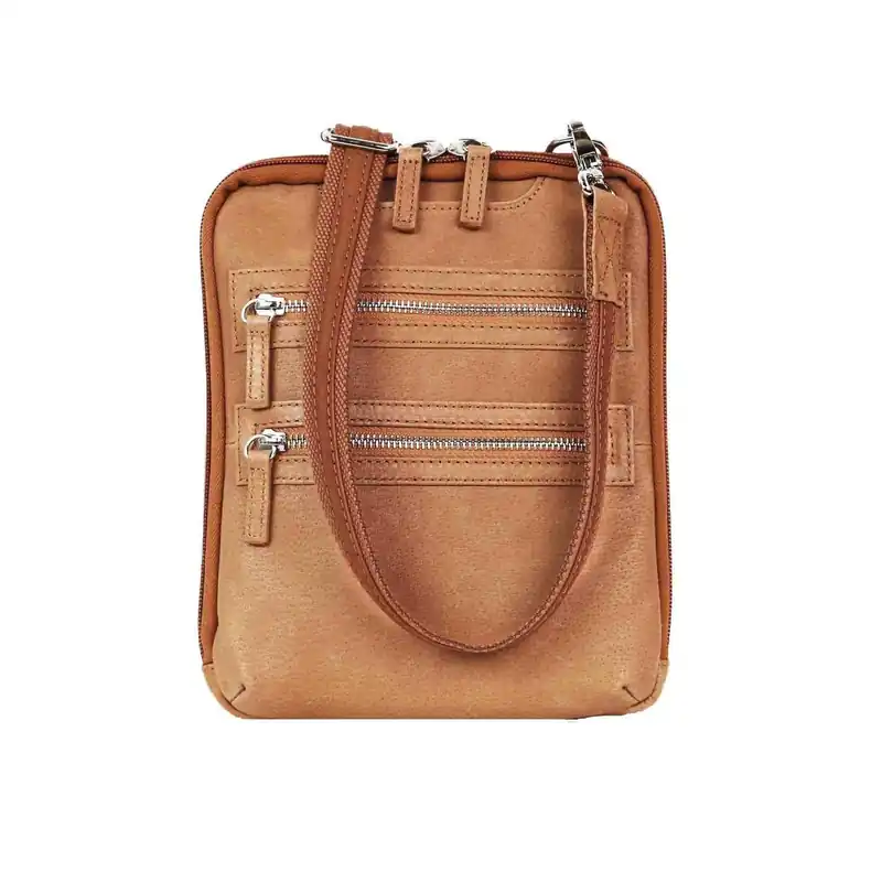 Concealed Carry Essential Crossbody Bag by Gun Tote‘n Mamas