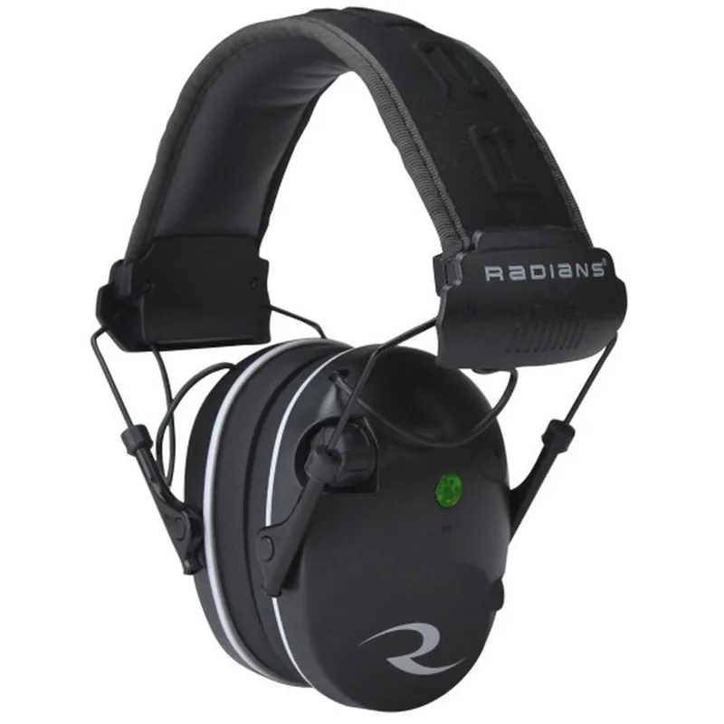 Radians Dual Mic Electronic Earmuffs NRR 23 -Aqua