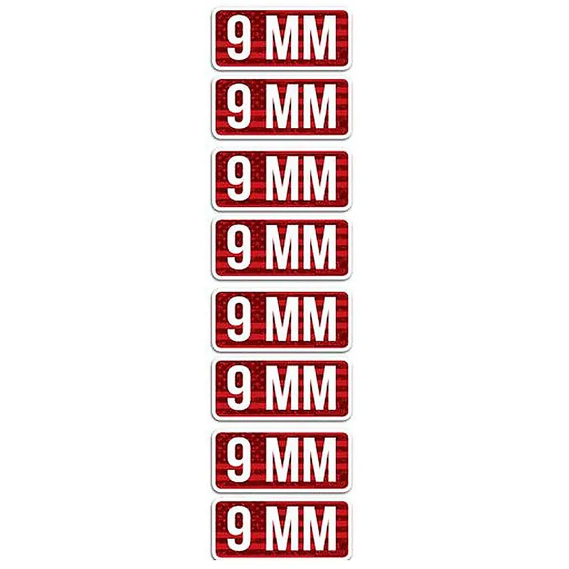 MTM CL9MM AMMO CALIBER LABELS 9MM