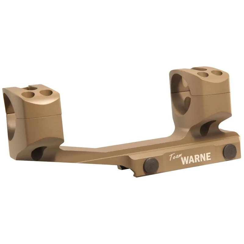 Warne 1-Piece Gen 2 Extended SKEL MSR Scope Mount PS 30mm Rings Dark Earth