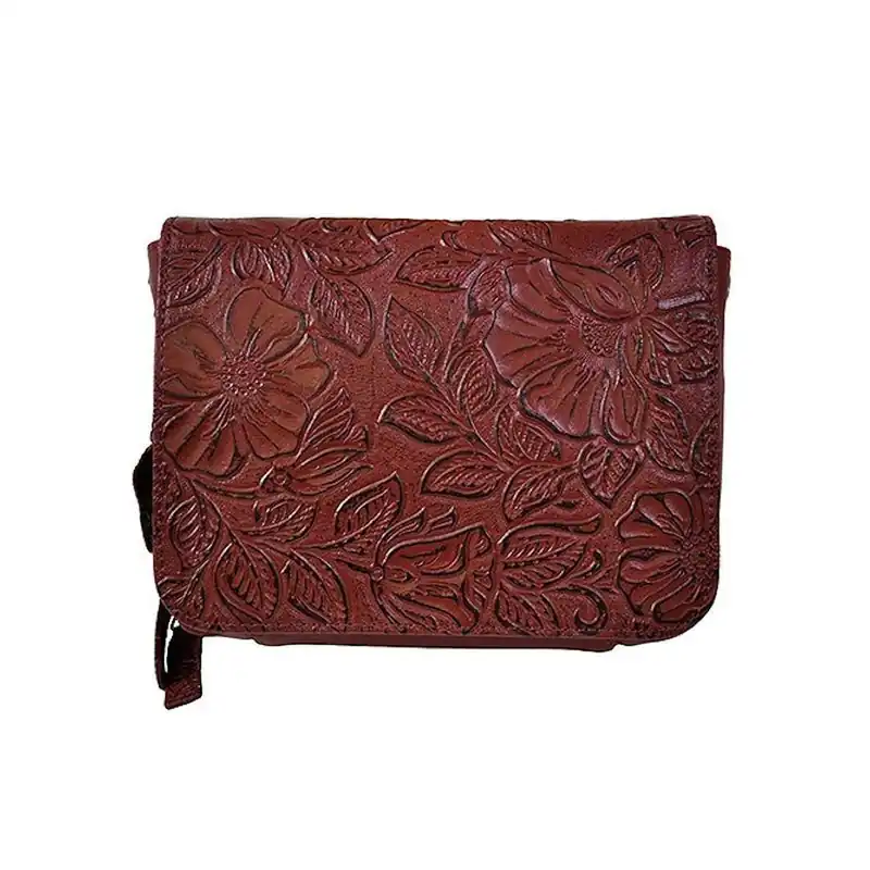 Gun Tote‘n Mamas CC Organizer Cowhide Bag 7.5"x5.5"x2.5" GTM-15LTD/CHRY
