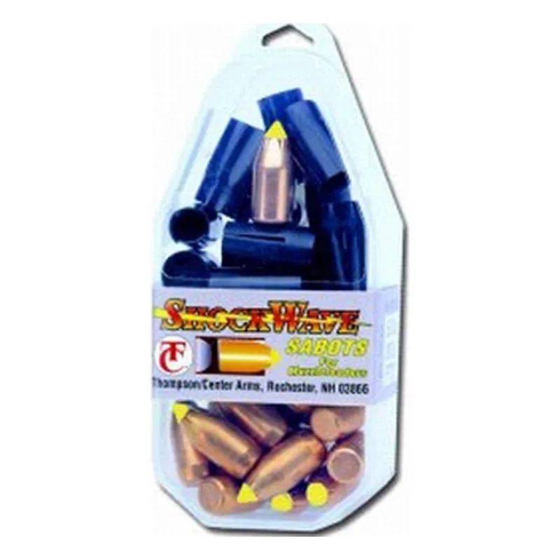 Thompson/Center .50Cal 300Gr Shockwave Spire Point Polymer Tip Sabot Bullet 15Pk 17008230