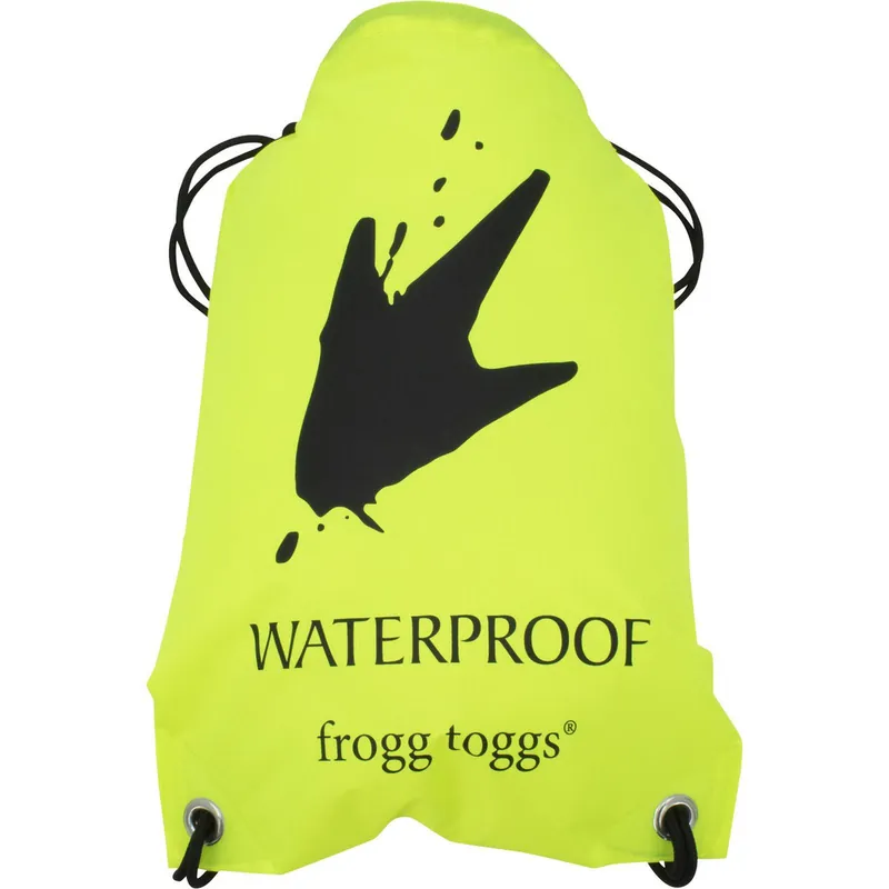 Frogg Toggs Waterproof Cinch Sack Yellow