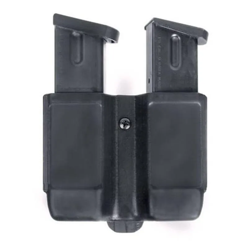 Blackhawk CQC Double Stack 9/40 Double Mag Case Black Matte Finish