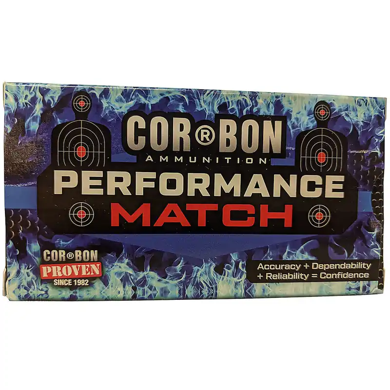 Cor-Bon Performance Match .223 Remington 55GR FMJ 20 Rounds