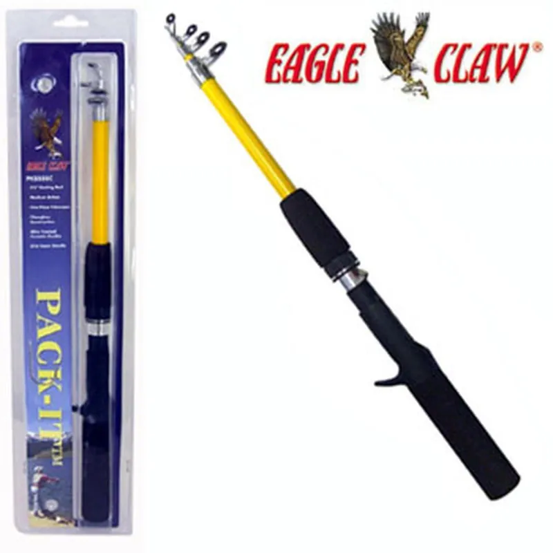 EAGLE CLAW PK555SC PACK-IT TELE 5‘6" SPINCAST ROD
