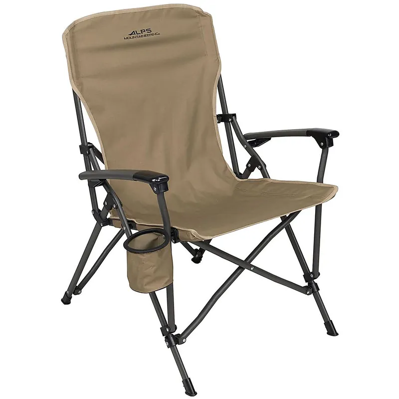 ALPS Mountaineering Leisure Folding Chair Steel and Polyester Khaki