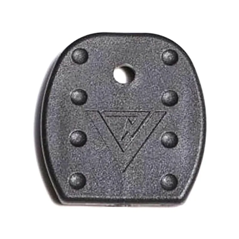 Vickers Tactical Magazine Floor Plates Glock 9mm, 40 S&W, 357 SIG, 45 GAP Metal Lined Magazine Polymer Black Package of 5