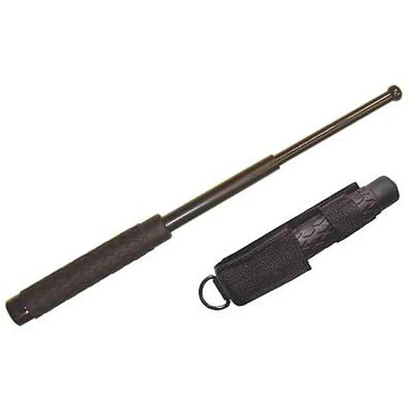 ZAP NS16R Expandable Baton W/Sheath 16" Foam Handle Steel Blk 16"