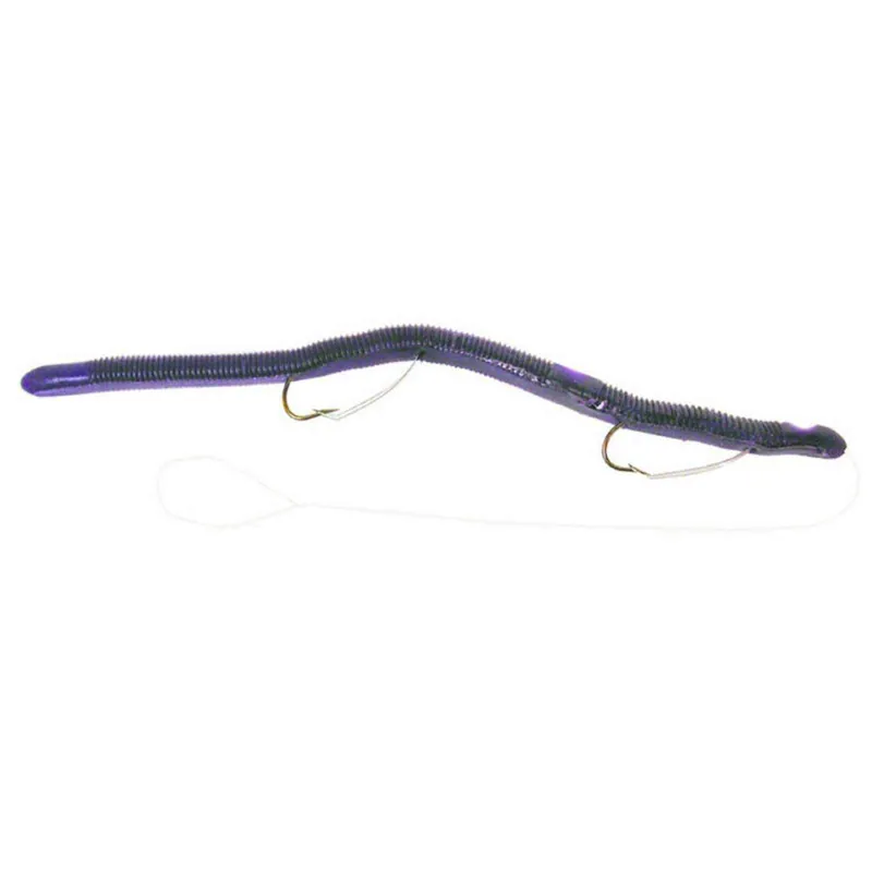 Kellys Two-Hook Weedless Pre-Rigged Worms
