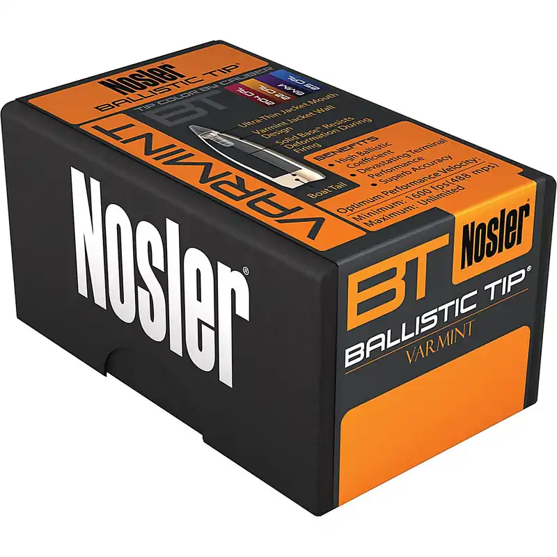 NOSLER 34992 22CAL 60GR BALLISTIC TIP 100 CT.