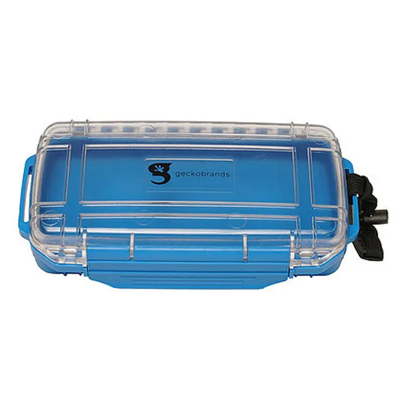 GECKOBRANDS WATERPROOF MEDIUM DRY BOX BLUE