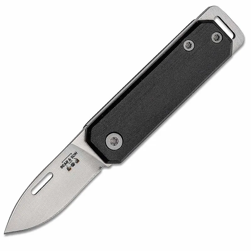 Bear And Son 109 Slip Joint Folder Black
