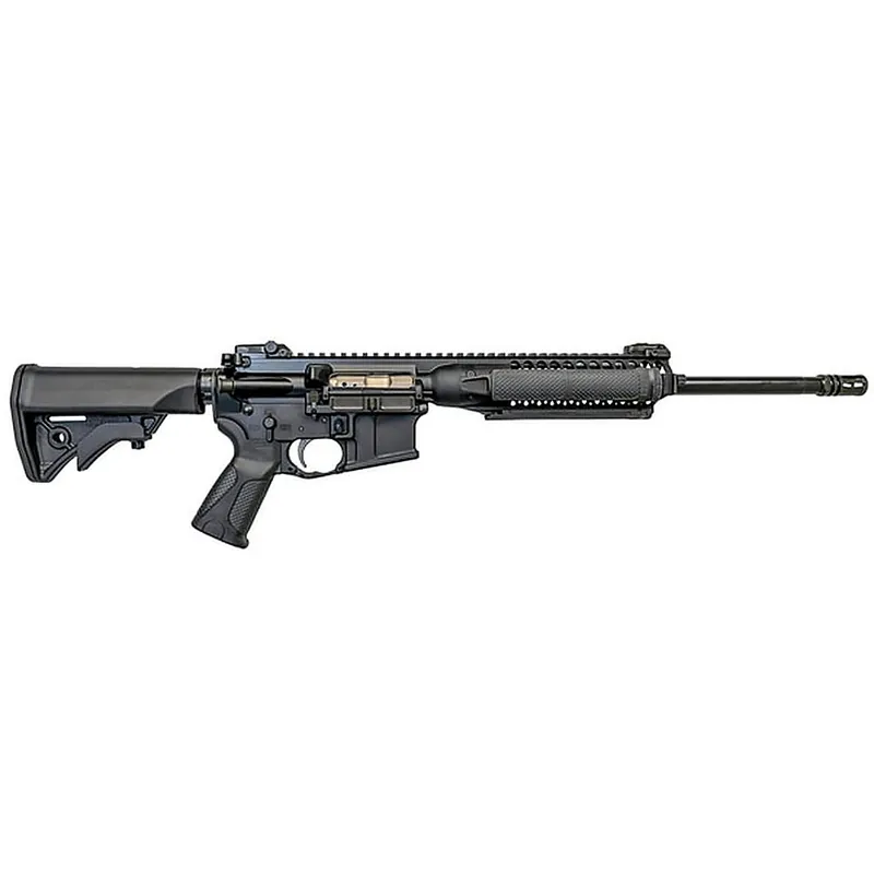 LWRC IC A2 5.56/.223 16" Barrel Quad Rail Magpul Pro Ironsights Black 30rd
