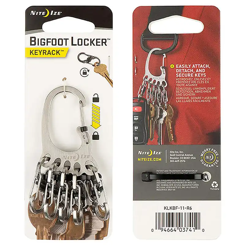 NITE IZE Bigfoot Locker Keyrack