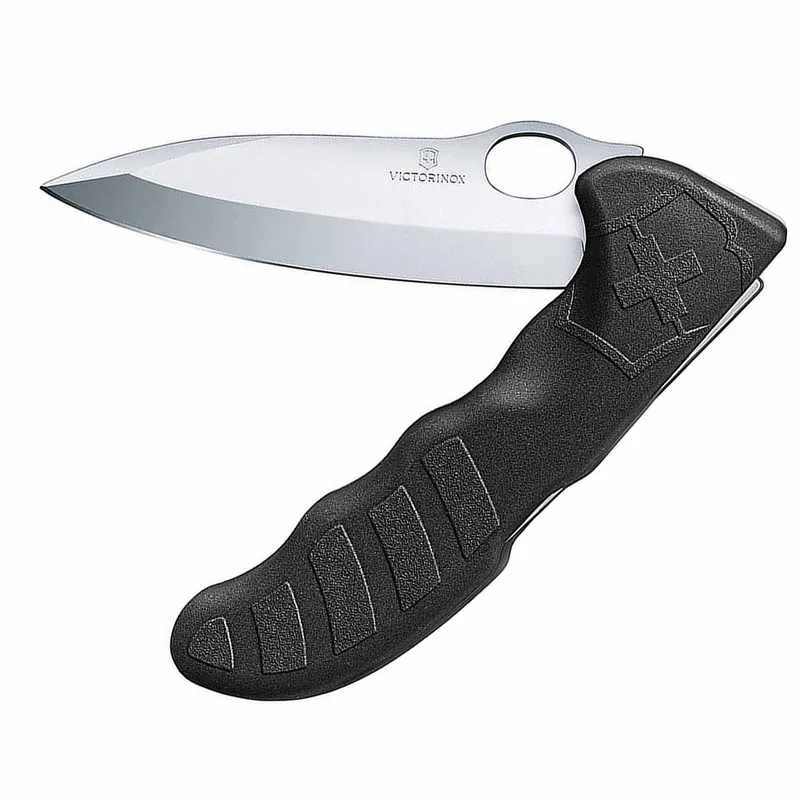 VICTORINOX HUNTER PRO SWISS ARMY KNIFE BLACK HANDLE PLAIN EDGE 0.9410.3