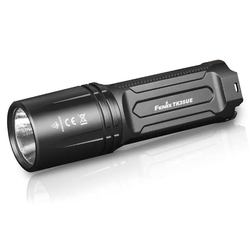 Fenix TK35UE Flashlight LED Requires 2 18650 Rechargeable Li-ion Batteries