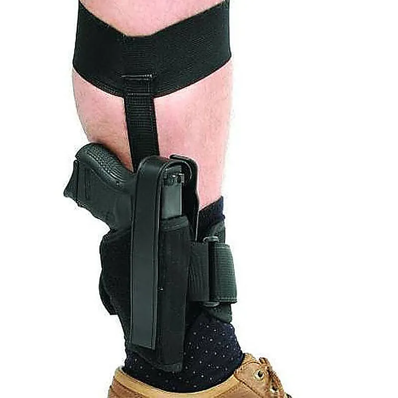 Blackhawk 40AH10BK-R Ankle Holster Small Auto 22/380 Black RH