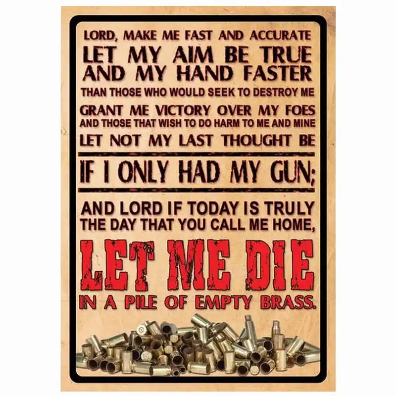 River‘s Edge Products "Lord‘s Prayer" Sign Steel 12 x 17 Inches 1500