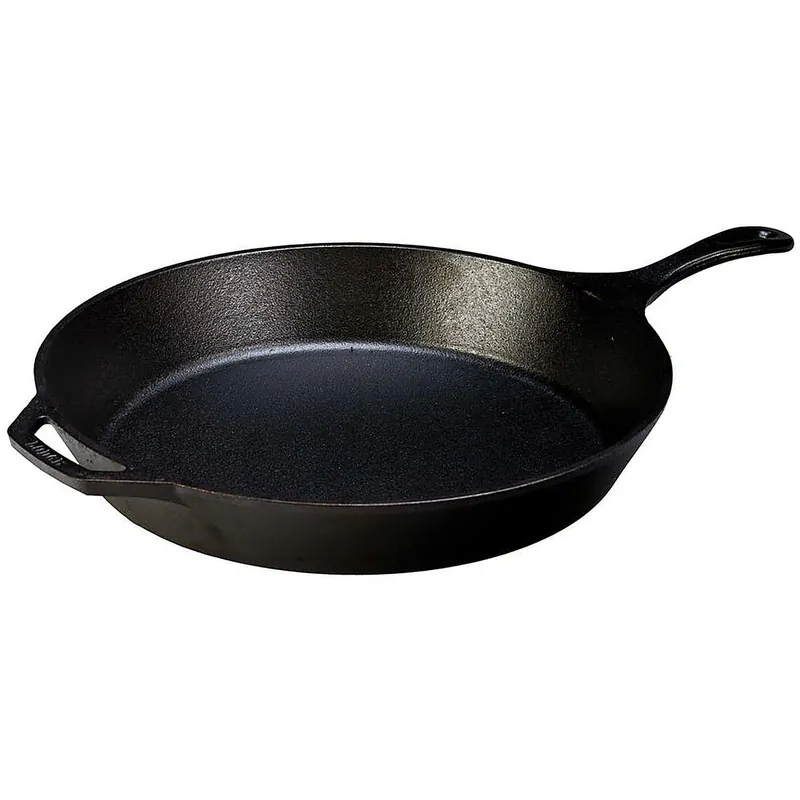 Lodge L14Sk3 15 1/4 Iron Double Lip Skillet