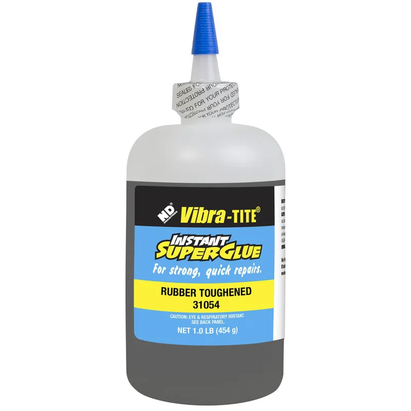 Vibra-Tite 310 Toughened Superglue Gap Filling Black