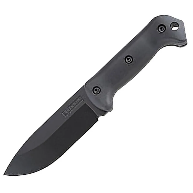 Ka-Bar BK2 Becker Campanion Fixed 5.5" 1095 Carbon Drop Point Blade Grivory