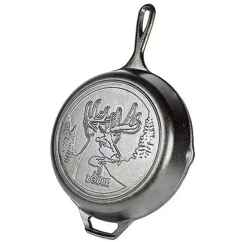Lodge Manufacturing Wildlife Series 10.25In Skillet W/Deer L8Skwldr