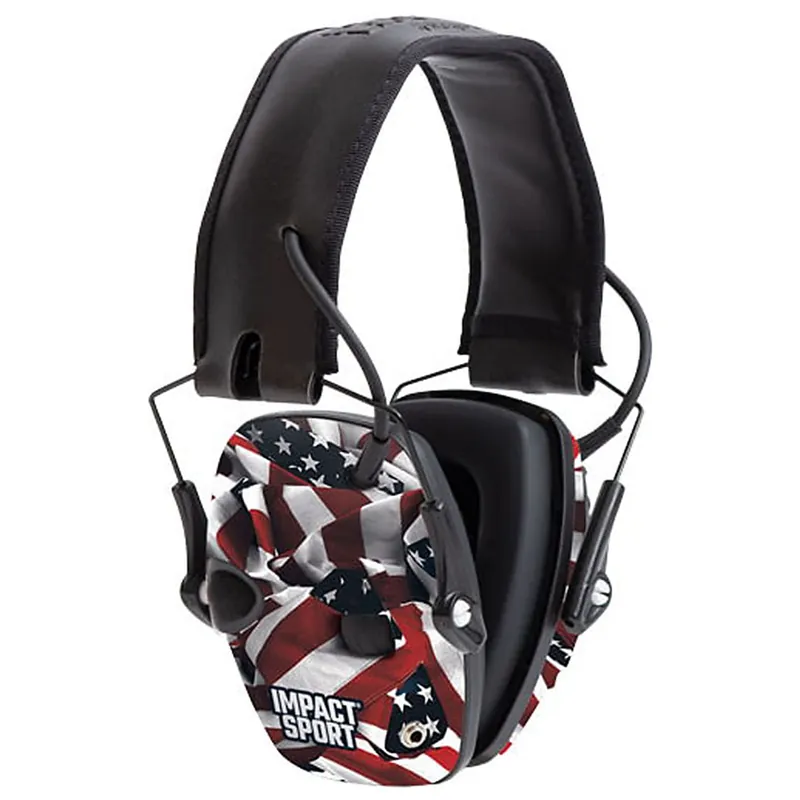 Howard Leight H/L IMPACT SPORT MUFF ONE NATION FLG