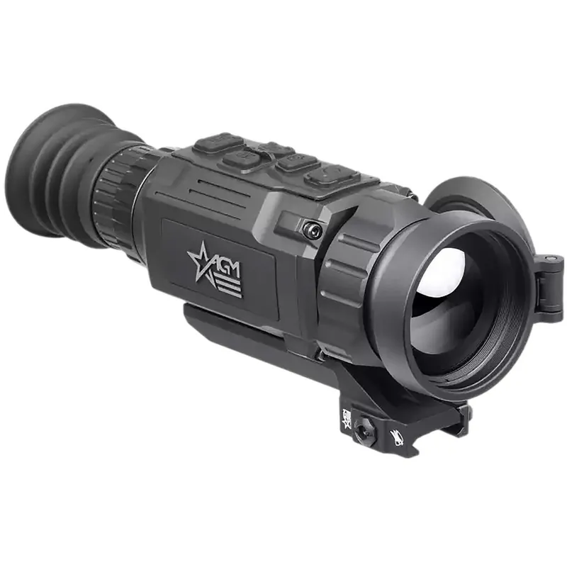 AGM Global Vision 314205550206R561 Rattler V2 50-640 Thermal Black 2.5-20x50mm Multi Reticle, Digital 1x/2x/4x/8x Zoom 640x512, 50 Hz Resolution