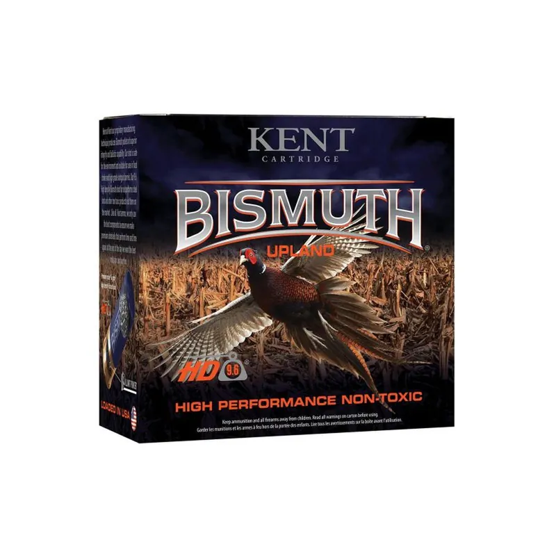 Kent Cartridge B12U306 Bismuth Upland 12 Gauge 2.75" 1 1/16 oz Bismuth 6 Shot 25 Per Box/ 10 Case