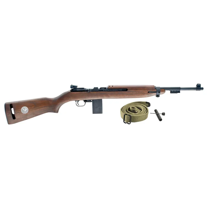Chiappa Firearms 500279 M1-22 Commemorative Edition 22 LR 10+1 18" Blued Barrel, Fixed Walnut Stock