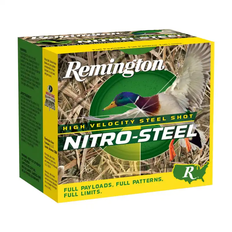 Remington Ammunition 20852 Nitro-Steel High Velocity 12Gauge 3" 1 3/8oz TShot 25 Per Box/10 Case