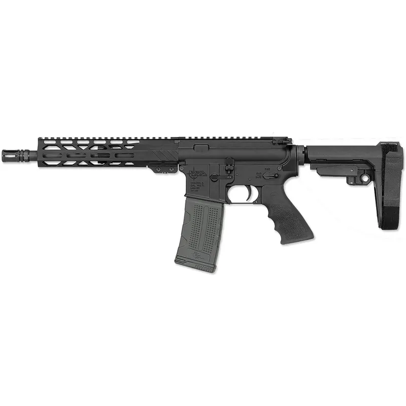 Rock River Arms BLK2142 LAR-15M RRAGE 300 AAC Blackout 30+1 10.50" Black Threaded Barrel, M-LOK Handguard, Black Aluminum Picatinny Rail Receiver, Black Polymer SB Tactical SBA3 Brace, Black A2 Grip