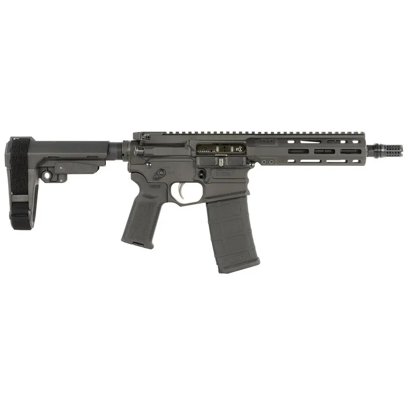 Cobalt Kinetics CKPROLITE30075BLK Pro Lite 300 Blackout 30+1 7.50" Black Melonite Barrel, Black Aluminum Receiver w/Picatinny Rail, Black Polymer SB Tactical SBA3 Brace, Black Polymer Grip
