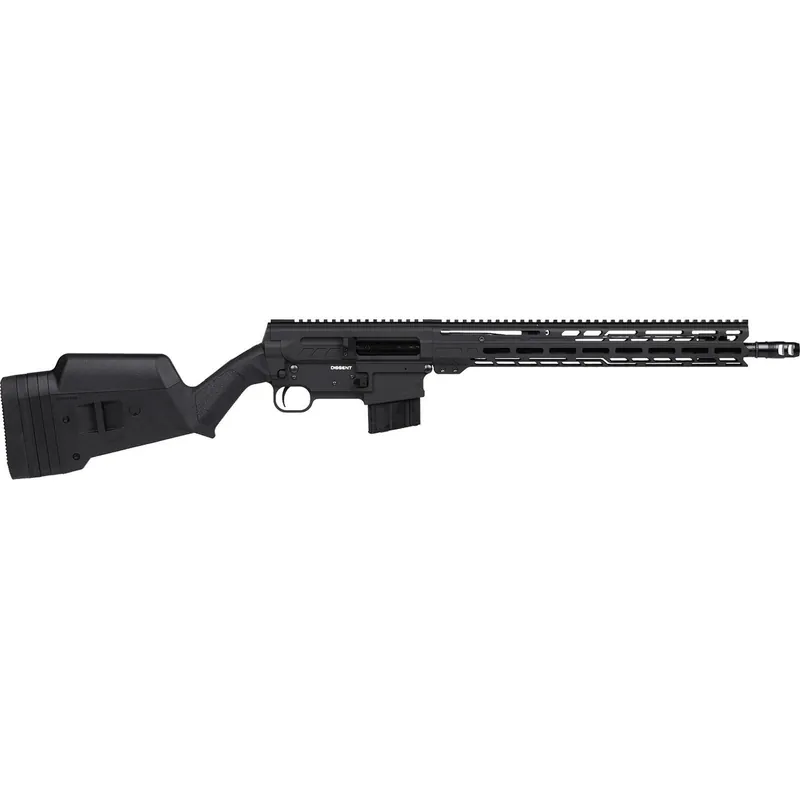 CMMG 60AB40CAB Dissent BR4 *CA Compliant 6mm ARC 10+1 16.10" Black Nitride Threaded Barrel, Black Armor Cerakote Picatinny Rail Aluminum Receiver, Magpul SGA Black Synthetic Stock