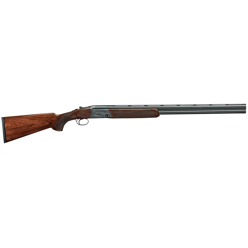 Rizzini USA 1103-41028 BR110 Limited 410 Gauge 28" Nickel Chrome Steel Receiver Engraved Grade 2.5 Turkish Walnut Wood Stock