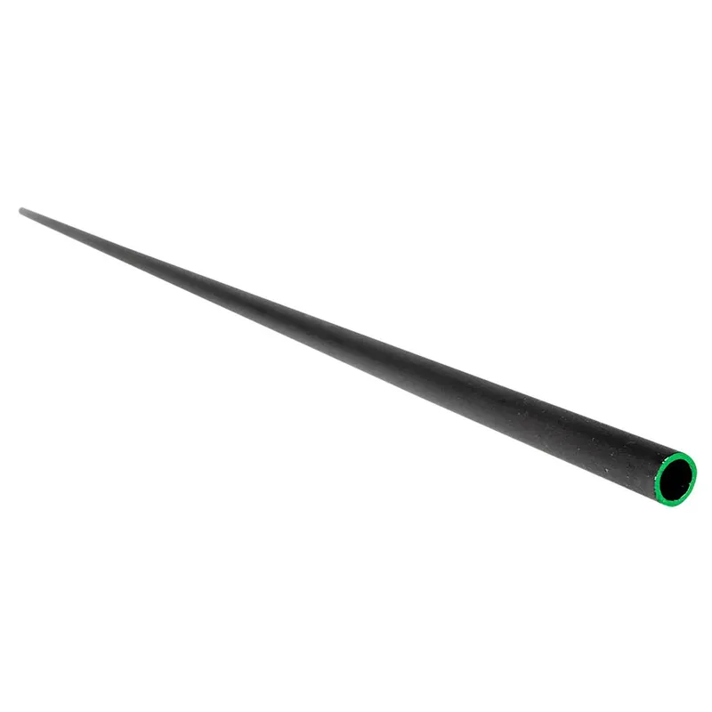 Huxwrx Alignment Rod 30 Cal (7.62mm) Bore, 17" L, Carbon Fiber with Bright Green Tip