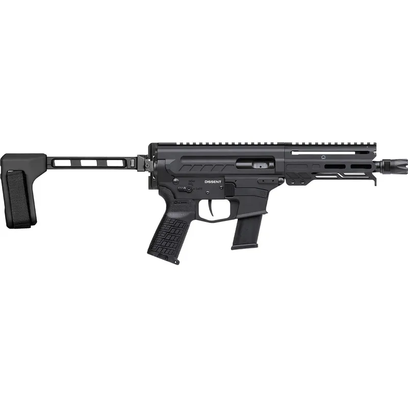 CMMG 45A250F-AB Dissent MKG 45 ACP 13rd 6.50" 5.5"Proprietary Handguard 7075-T6 Aluminum CMMG Zeroed Grip