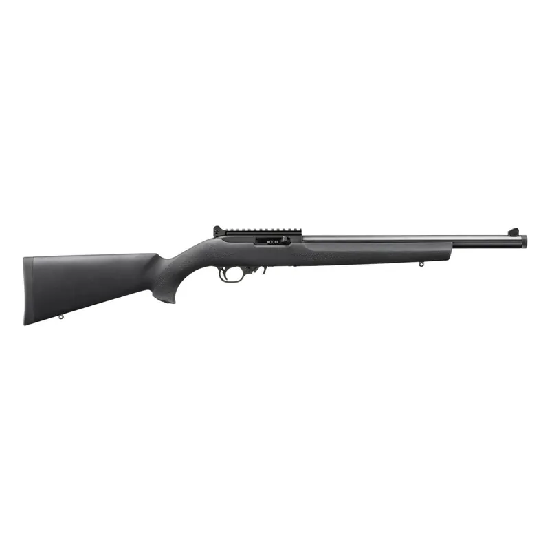 Ruger 10/22 .22 Lr 16.12" Barrel 10 Round Black Hogue OverMolded