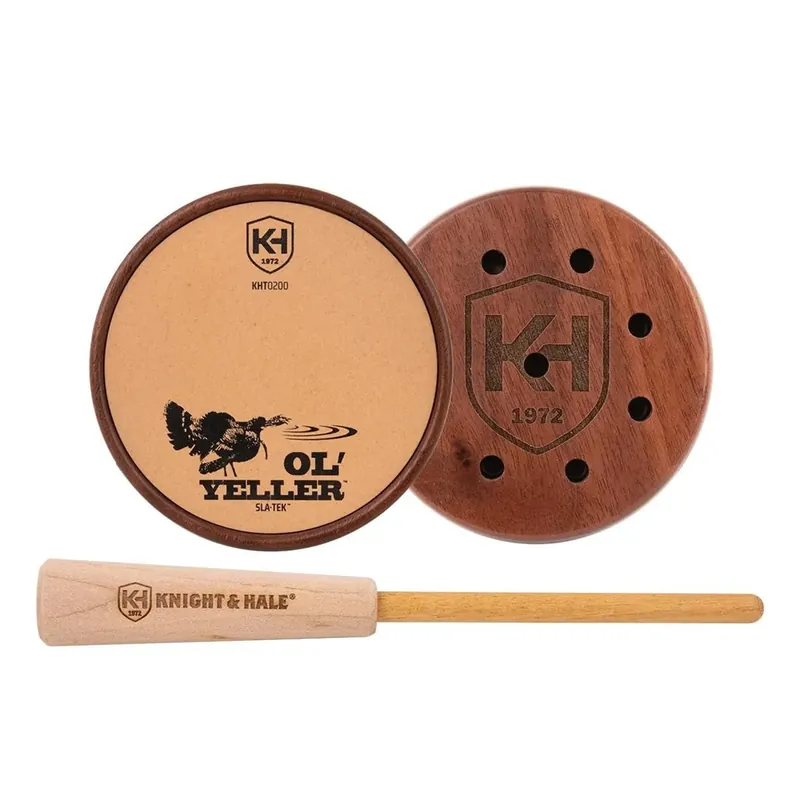 Knight & Hale Ol‘ Yeller SLA-TEK Surface Pot Call Turkey Call