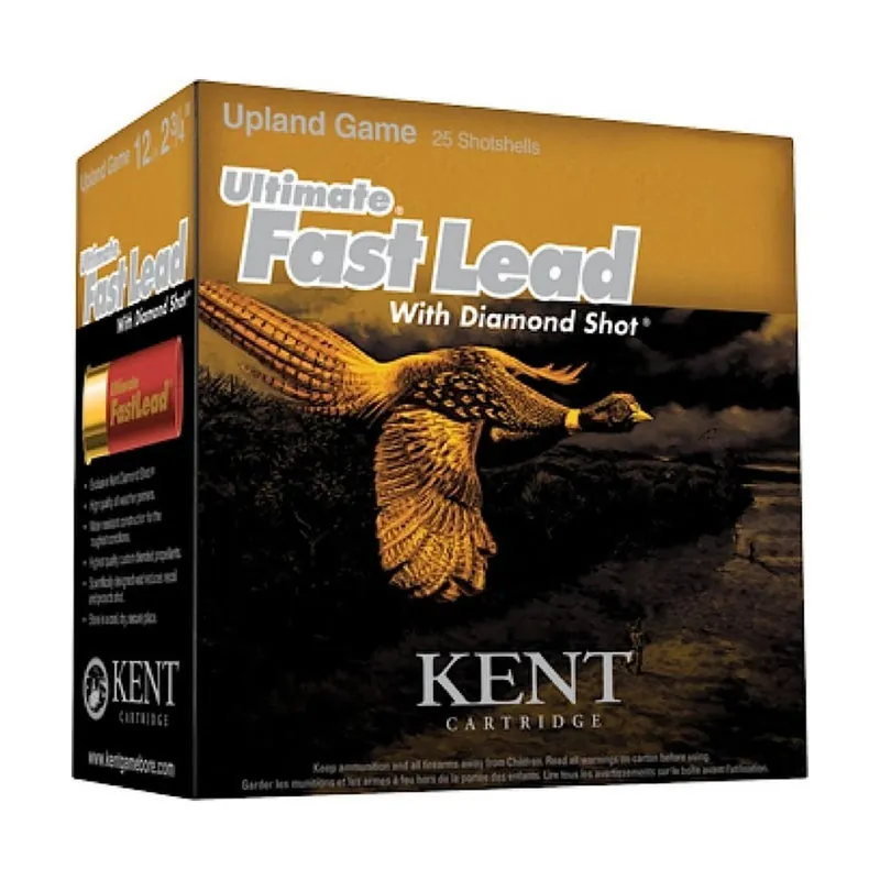Kent Cartridge K122UFL3675 Ultimate Fast Lead 12Gauge 2.75" 1 1/4oz 7.5Shot 25 Per Box/10 Case