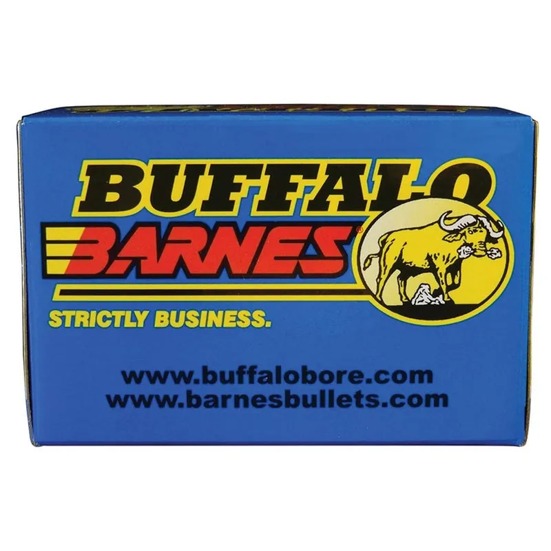 Buffalo Bore Ammunition 7D20 Buffalo-Barnes Strictly Business 454Casull 250gr Barnes VOR-TX XPB Lead Free 20 Per Box/12 Case